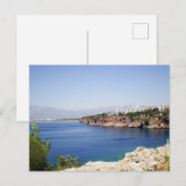 Mediterraan Zee in de stad Antalya Briefkaart (Voorkant / Achterkant)