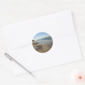 Mediterraan Zee, Israël Ronde Sticker (Envelop)