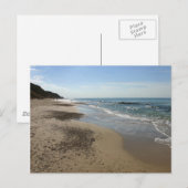 Mediterraan Zee, Netanya, Israël Briefkaart (Voorkant / Achterkant)