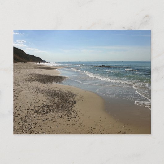 Mediterraan Zee, Netanya, Israël Briefkaart (Voorkant)