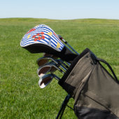 Mediterraan Zeevoedsel Marktpatroon (2) Golfheadcover (Insitu)