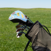 Mediterraan Zeevoedsel Marktpatroon (5) Golfheadcover (Insitu)
