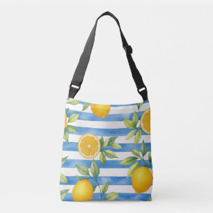 Mediterraan Zomer Citrus Keukendecor Crossbody Tas