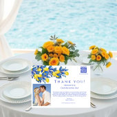 Mediterraans-citroenen-bruiloft foto-dank u- kaart