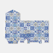 Mediterraans Mozaïek Tegels Bruiloft Baby Verjaard Bedankdoosjes (Uitgevouwen)
