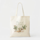 Mediterraans Vers Van De Markt Bruidsfeest Tote Bag (Voorkant)