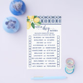 Mediterraans willen ze liever douchen spel Kaart (Enkel)