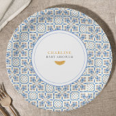 Mediterraanse All Blue tegel Citrus Papieren Bordje