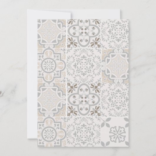 Mediterraanse citroen 40th Any Age Verjaardag Kaart (Achterkant)