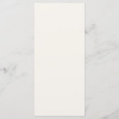 Mediterraanse Italiaanse Kust Luxe Menu (Achterkant)