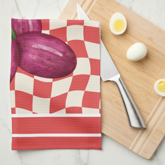 Mediterraanse Mix & Match Keuken Theedoek (Quarter Fold)