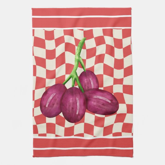 Mediterraanse Mix & Match Keuken Theedoek (Verticaal)