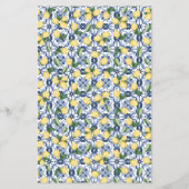 Mediterraanse naam die Spice Shower Game Kaart (Achterkant)