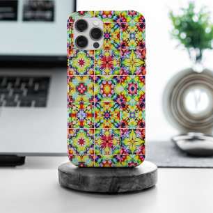 Mediterraanse Tegels, Alcohol Inkt Tegels, Majolic iPhone 15 Pro Max Case