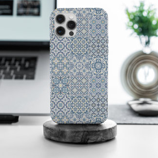 Mediterraanse Tegels, Marokkaans, Majolica, Azulej iPhone 15 Pro Max Hoesje