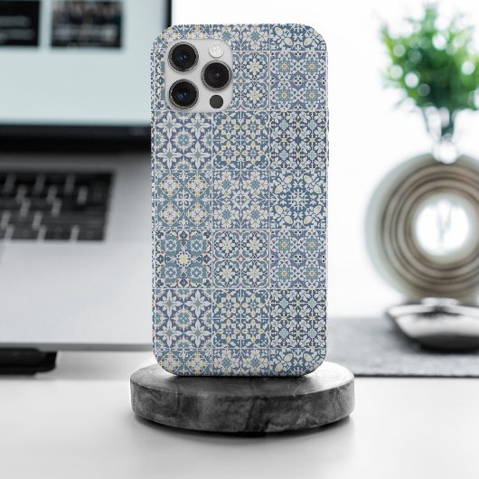 Mediterraanse Tegels, Marokkaans, Majolica, Azulej Case-Mate iPhone Case