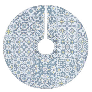 Mediterraanse tegels, Marokkaans, Majolica, Azulej Kerstboom Rok