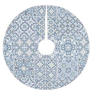 Mediterraanse tegels, Marokkaans, Majolica, Azulej Kerstboom Rok