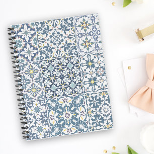Mediterraanse tegels, Marokkaans, Majolica, Azulej Notitieboek
