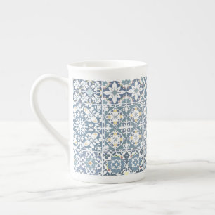 Mediterraanse Tegels, Marokkaans, Majolica, Azulej Porselein Kop