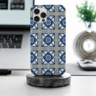 Mediterraanse Tegels, Portugees, Azulejo, Majolica iPhone 15 Pro Max Case