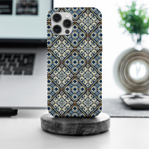 Mediterraanse tegels, Portugees, Azulejo, Majolica iPhone 15 Pro Max Case
