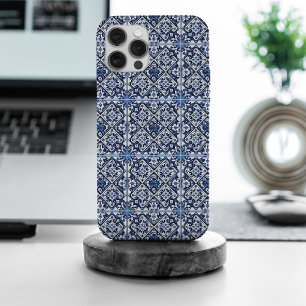 Mediterraanse tegels, Portugees, Azulejo, Majolica iPhone 15 Pro Max Case