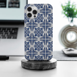 Mediterraanse tegels, Portugees, Azulejo, Majolica iPhone 15 Pro Max Case
