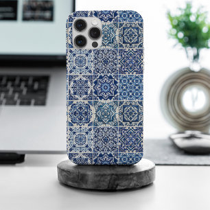 Mediterraanse Tegels, Portugees, Azulejo, Majolica iPhone 15 Pro Max Case