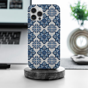 Mediterraanse Tegels, Portugees, Azulejo, Majolica iPhone 15 Pro Max Case