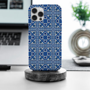 Mediterraanse Tegels, Portugees, Azulejo, Majolica iPhone 15 Pro Max Case