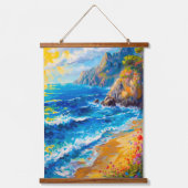 Mediterraanse Zomer Hangend Wandkleed (Voorkant)