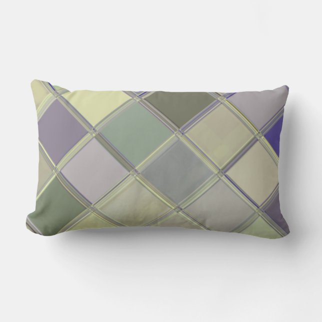 Mediterrane Art Custom Lumbar Sierkussen Kussen (Voorkant)