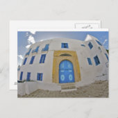 Mediterrane blauwe deur briefkaart (Voorkant / Achterkant)