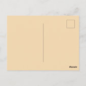 Mediterrane blauwe deur dagdroom briefkaart (Achterkant)