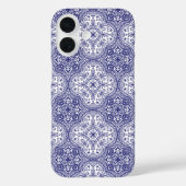 Mediterrane blauwe Tegel Case-Mate iPhone Case (Achterkant)