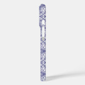 Mediterrane blauwe Tegel Case-Mate iPhone Case (Achterkant / Links)