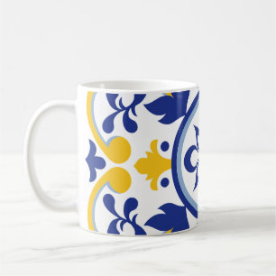 mediterrane bloei koffiemok