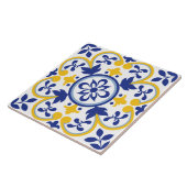 mediterrane bloei tegeltje (Zijkant)