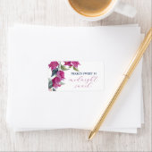 Mediterrane Bougainvillea Birthday Snack Labels (Insitu)
