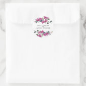 Mediterrane Bougainvillea Trouwplezier Stickers (Tas)