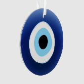 Mediterrane boze oogbescherming Lucky Charm Ornament (voorkant)