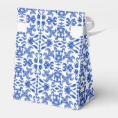 Mediterrane bruiloft gunst doos met boog bedankdoosjes (Achterkant)