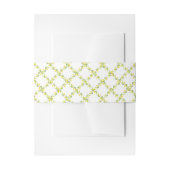 Mediterrane bruiloft uitnodiging Lemon Trellis Uitnodigingen Wikkel (Voorkant Voorbeeld)