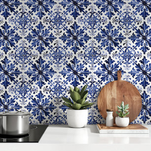 Mediterrane charme: Behang Azulejo-tegels