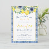 Mediterrane citroen belangrijkste squeeze Vrijgeze Kaart (Staand voorkant)