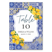 Mediterrane citroen bruiloft