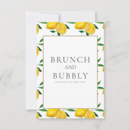 Mediterrane citroen Tegels Vrijgezellenfeest Kaart
