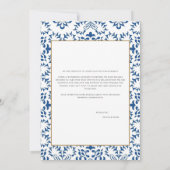 Mediterrane Citroen Verloving Aankondiging Kaart (Achterkant)