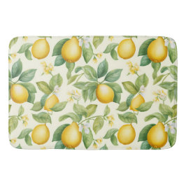 Mediterrane citroenbloesems Citrus Badmat